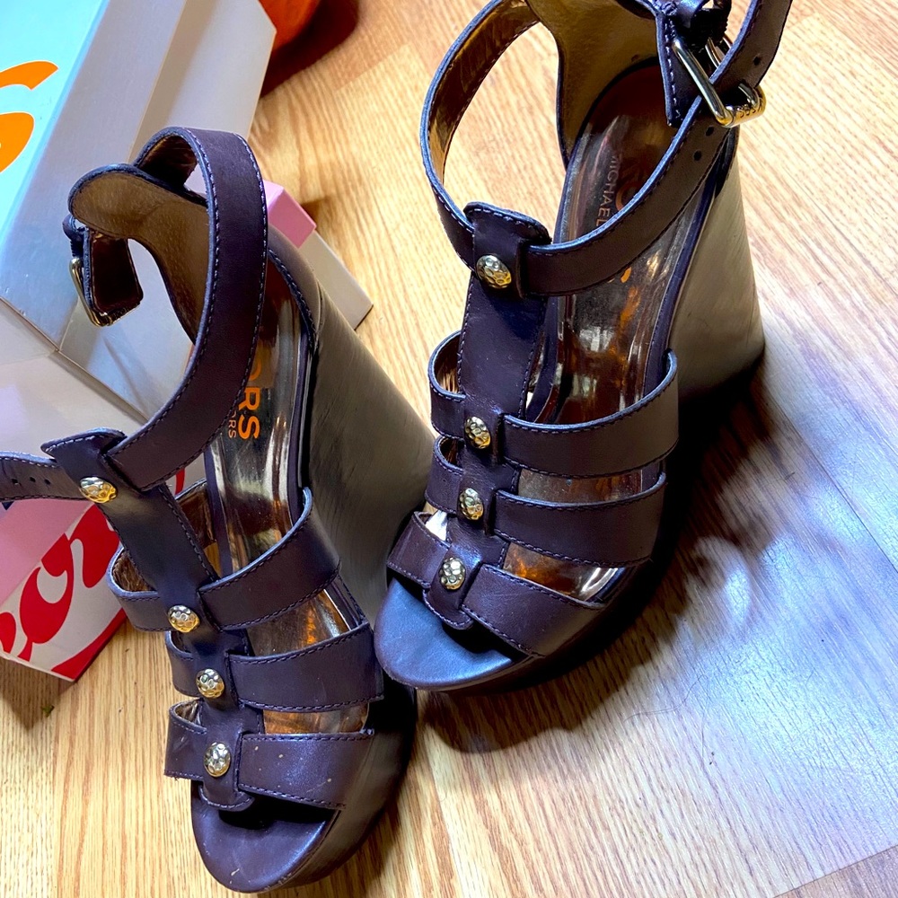 Michael Kors wedge sandals